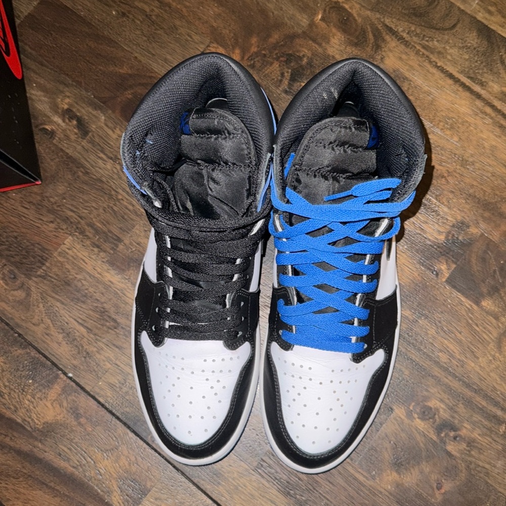 Air Jordan fragment 1s worn one time